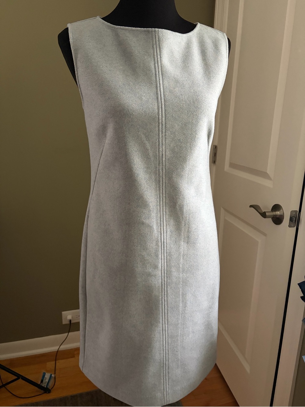 Lilla P Sleeveless Sheath Dress in Light Blue